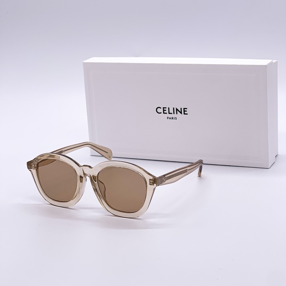 Celine Accessories - NEW CELINE SUNGLASSES CL40017F 57E BROWN CLEAR EYEWEAR CELINE